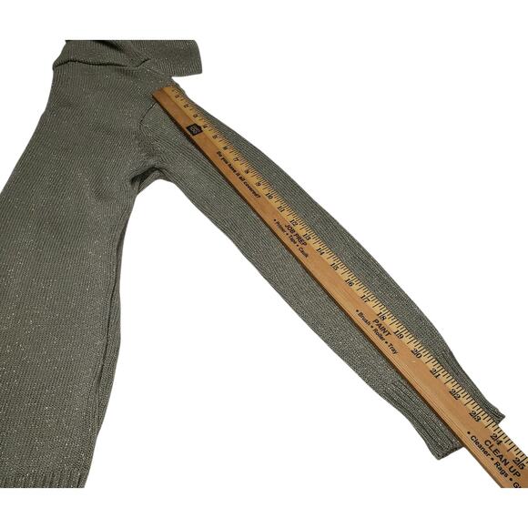 Vintage M&M Miss Milan Sage Green Sweater Tunic XS – Boutique 80s/90s Knit - Picture 8 of 10